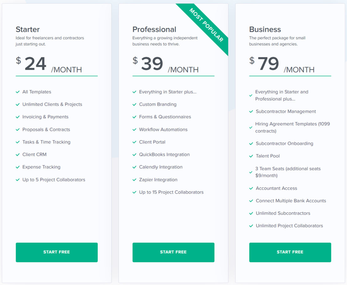 Bonsai pricing 2