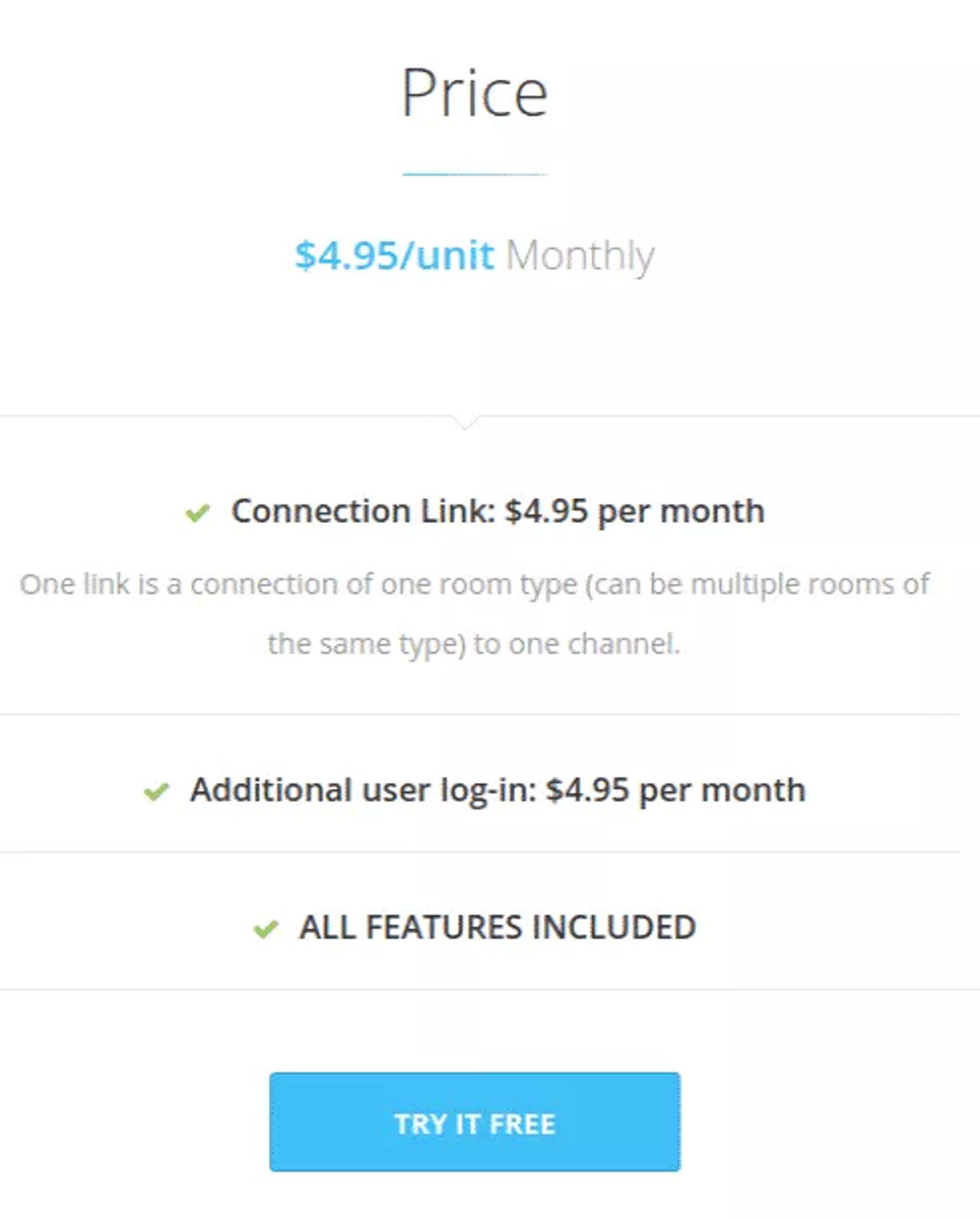 Booking Automation pricing 1