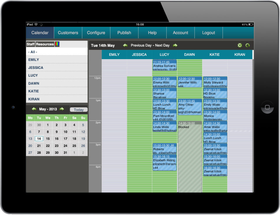 BookingBug screenshot