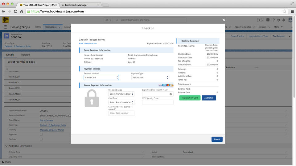 Booking Ninjas screenshot 2