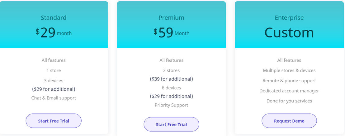 BooksPOS pricing 1