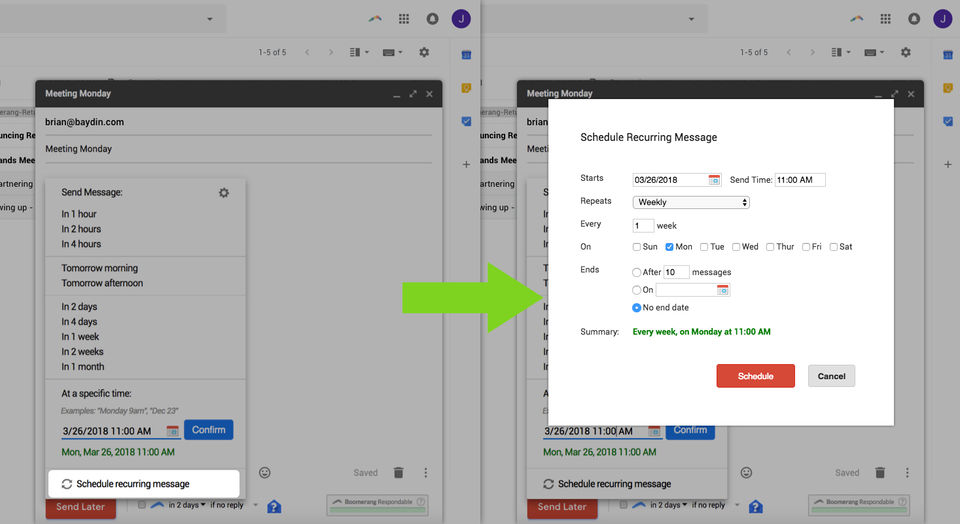 Boomerang for Gmail screenshot 3