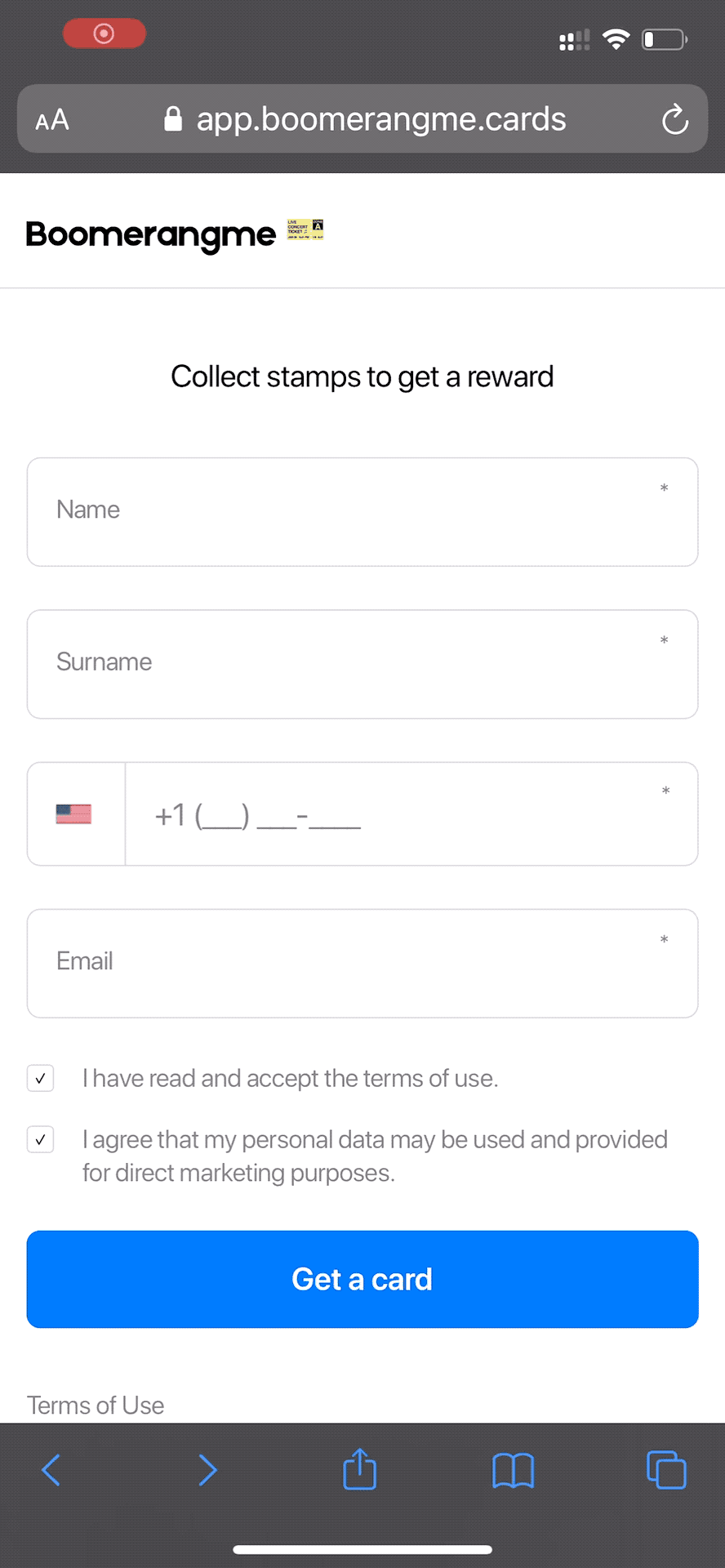 Boomerangme screenshot 1