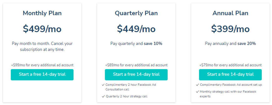Boostify pricing 1