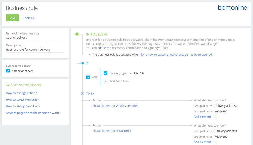 bpm’online CRM screenshot 4