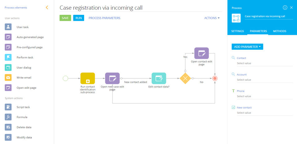 bpm’online CRM screenshot 1