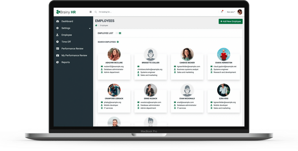 BrainyHR screenshot 2