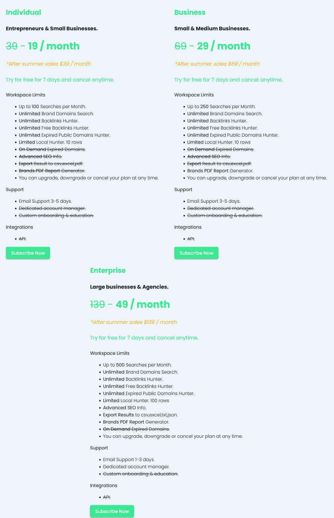 Branalyzer pricing 1