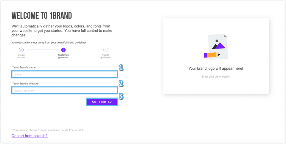 1Brand screenshot 2