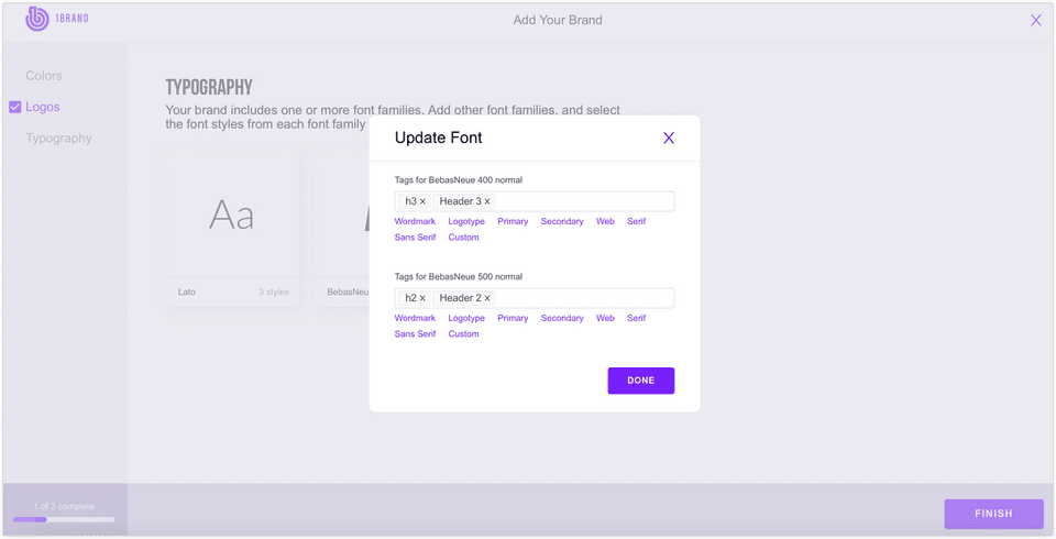 1Brand screenshot 4