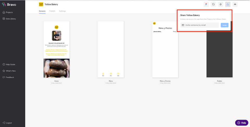 Bravo Studio screenshot 1