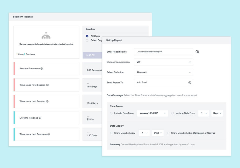 Braze screenshot