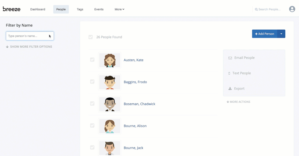 Breeze screenshot