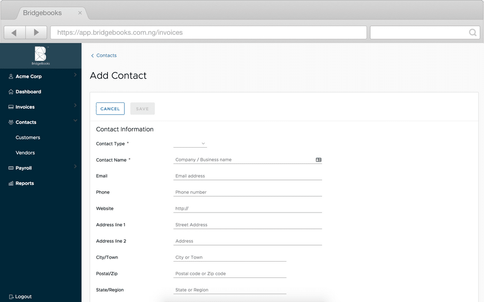 Bridge Books screenshot 2