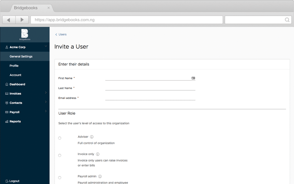 Bridge Books screenshot 1