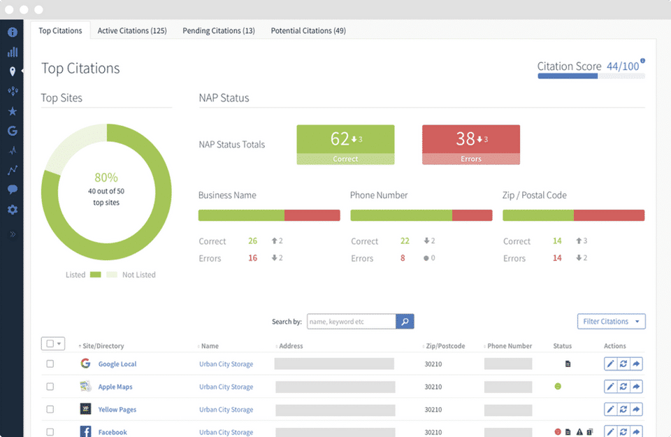 BrightLocal screenshot 1