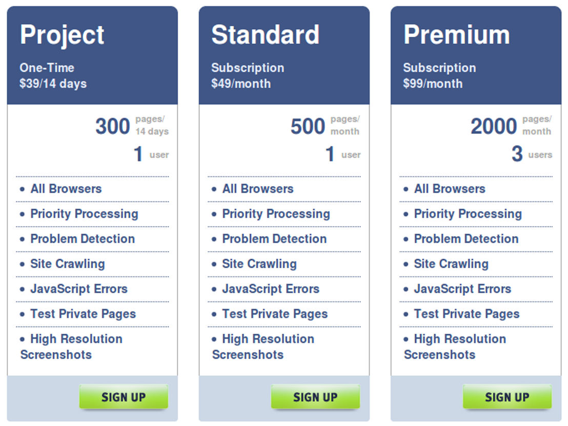 Browsera pricing 1