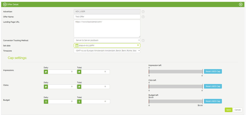 Bucksense screenshot 1