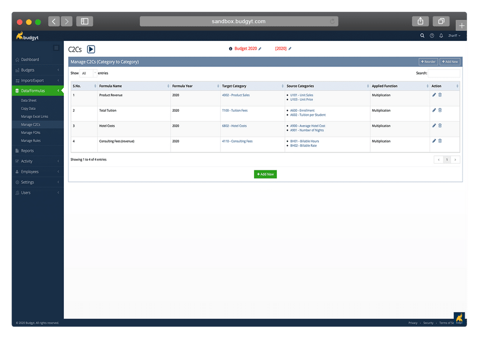 Budgyt screenshot 3