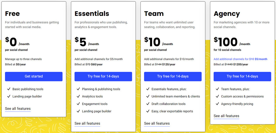Buffer pricing 1