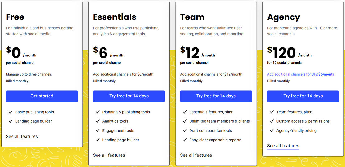 Buffer pricing 2