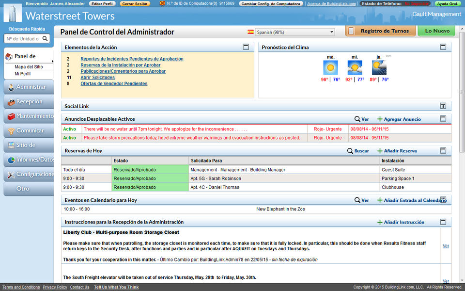 BuildingLink screenshot 1