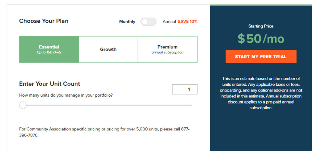 Buildium pricing 2