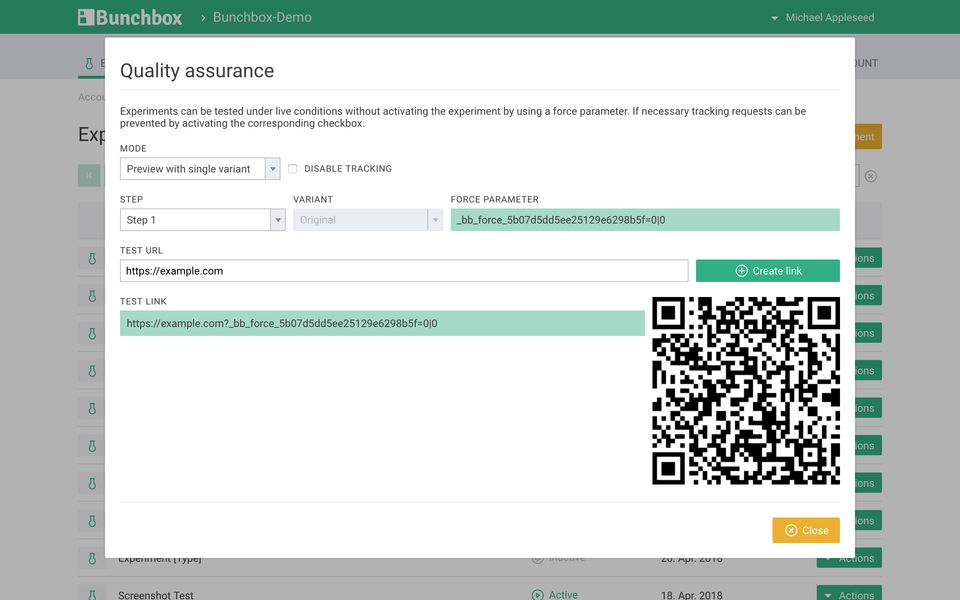 Bunchbox screenshot 2