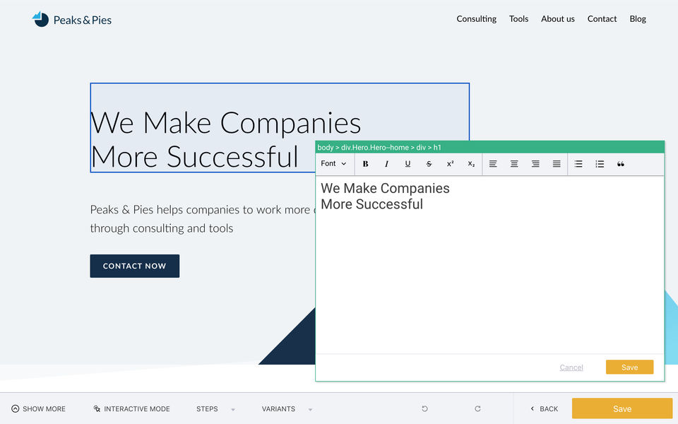 Bunchbox screenshot 1