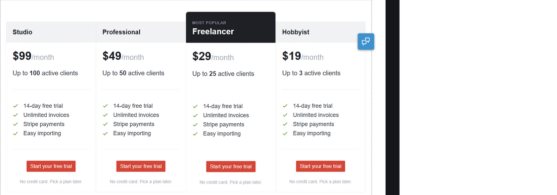 Bundlify pricing 1