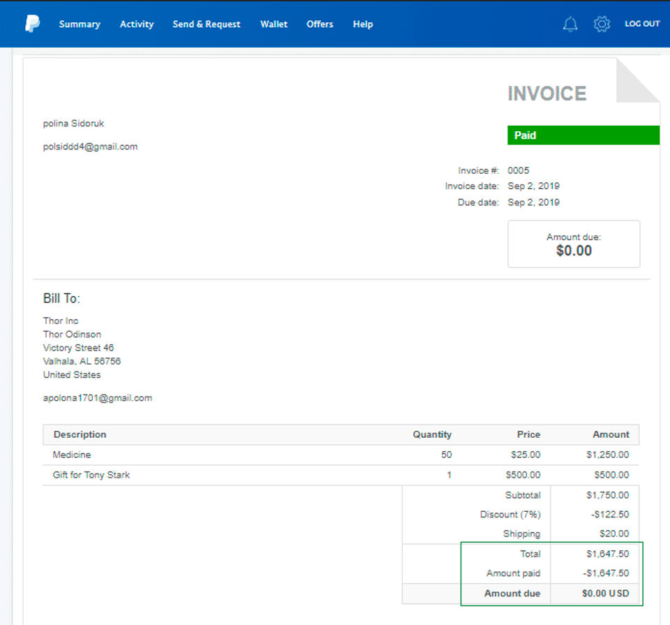 Business Payments screenshot 1