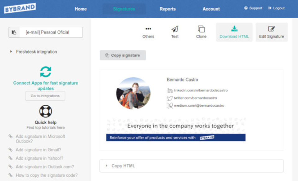 Bybrand screenshot 3