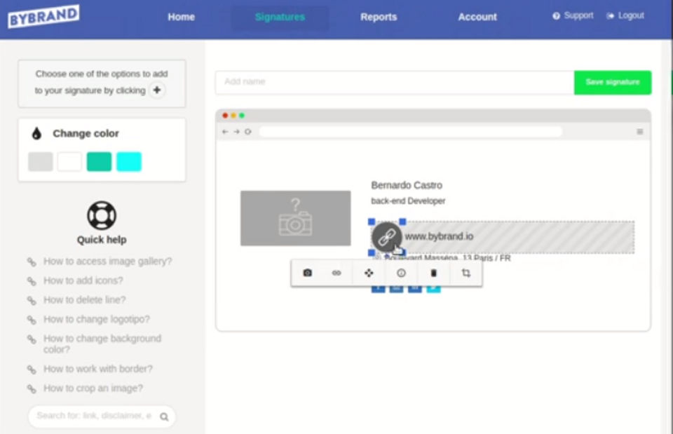 Bybrand screenshot 4