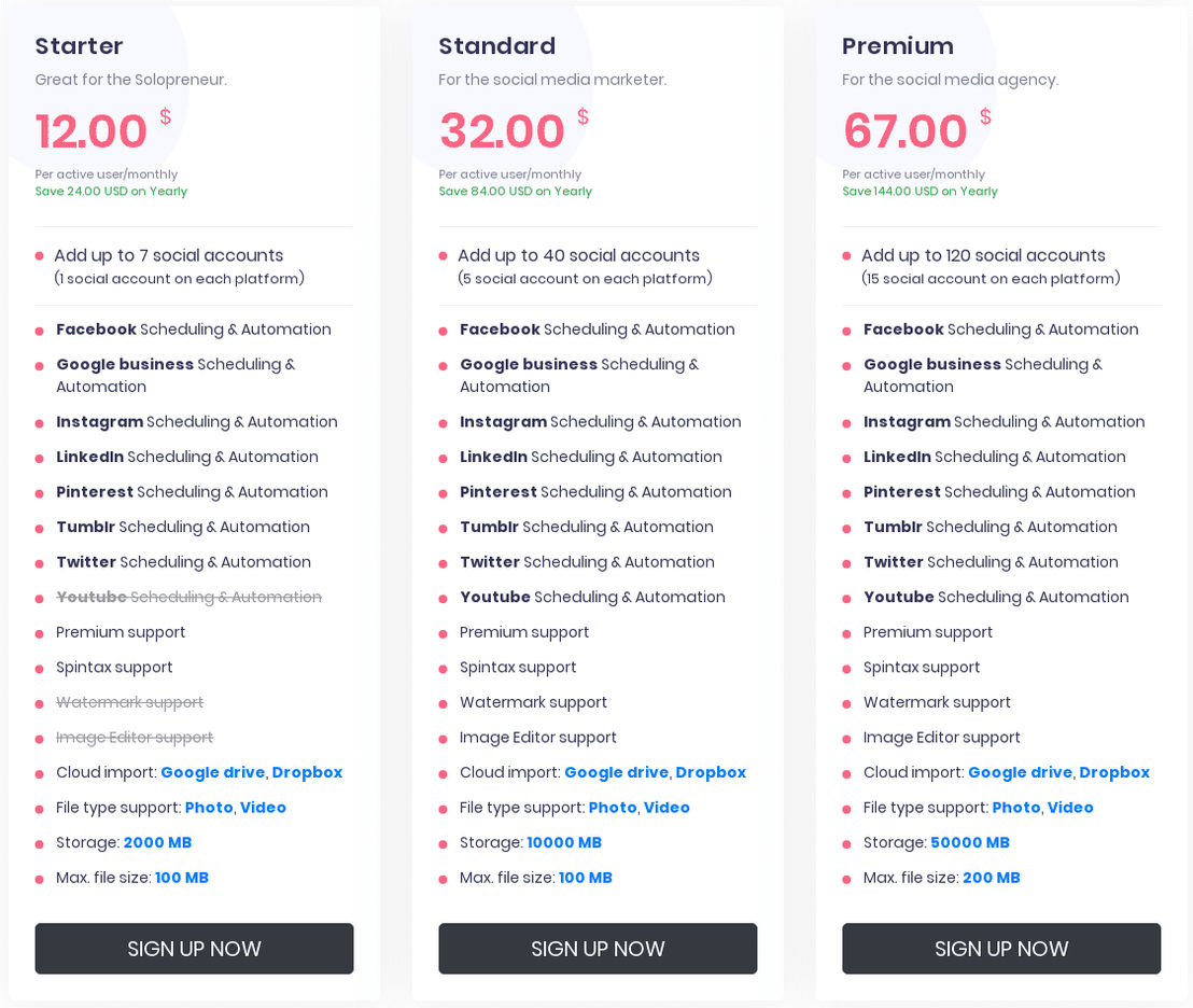 Cabana pricing 2