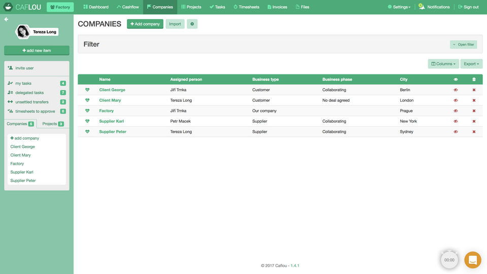 Caflou screenshot 3