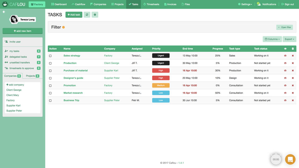 Caflou screenshot 4