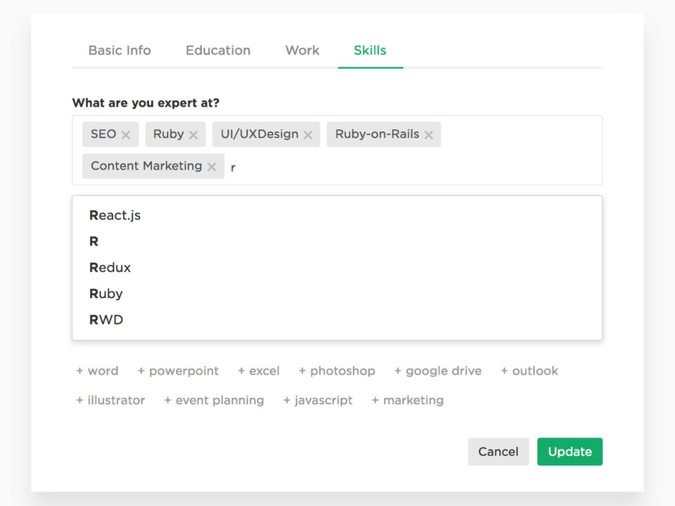 CakeResume screenshot 2