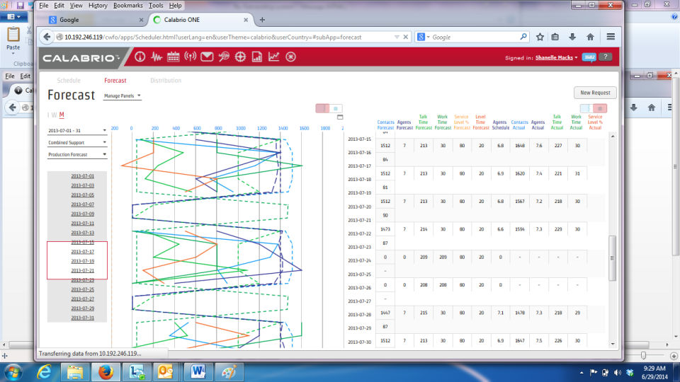 Calabrio One screenshot 2