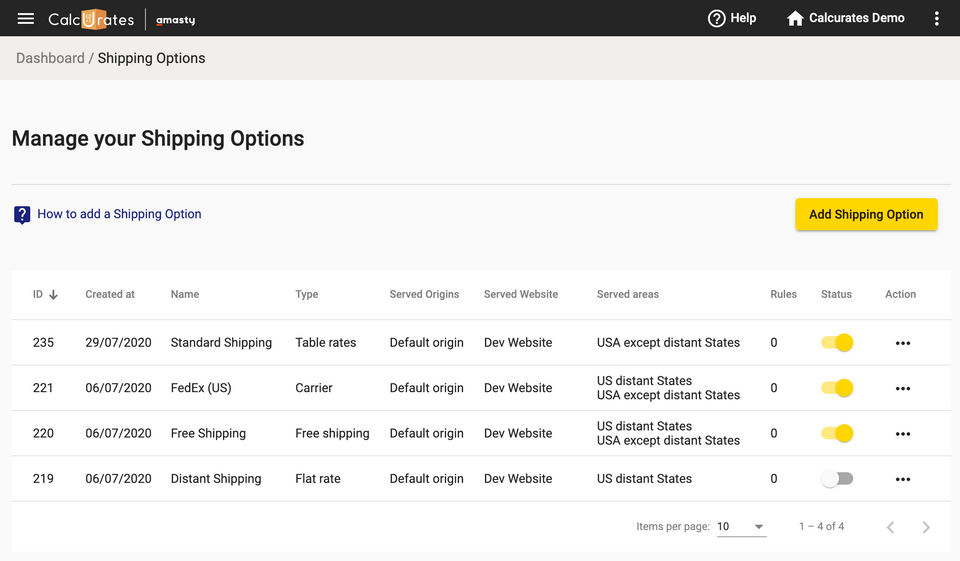 Calcurates screenshot