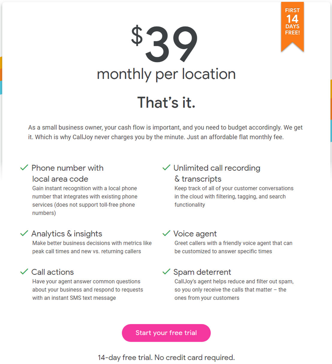 CallJoy screenshot 1