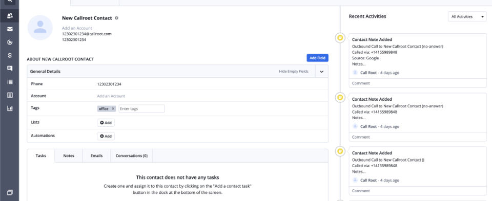 CallRoot screenshot 1