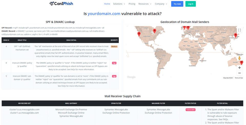 CanIPhish screenshot 4