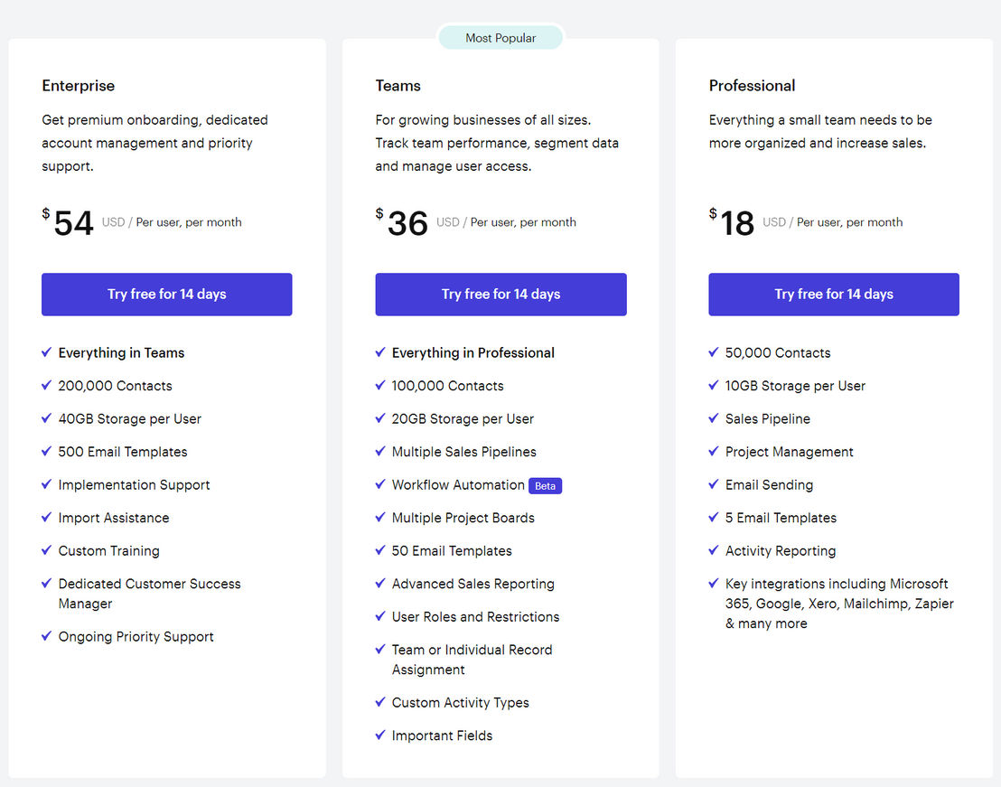 Capsule pricing 1