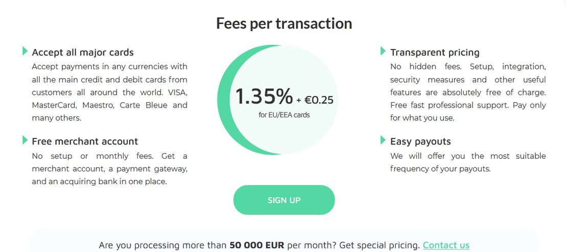 Cardinity pricing