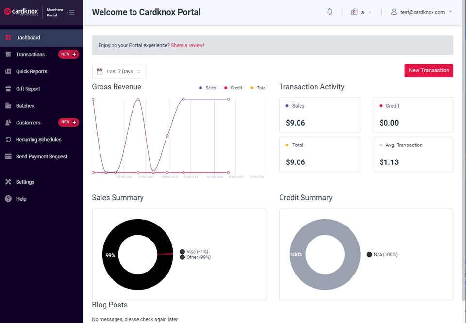 Cardknox screenshot 2