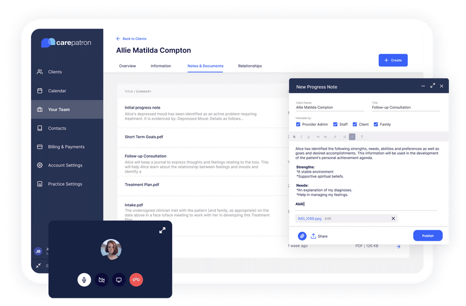 Carepatron screenshot 2
