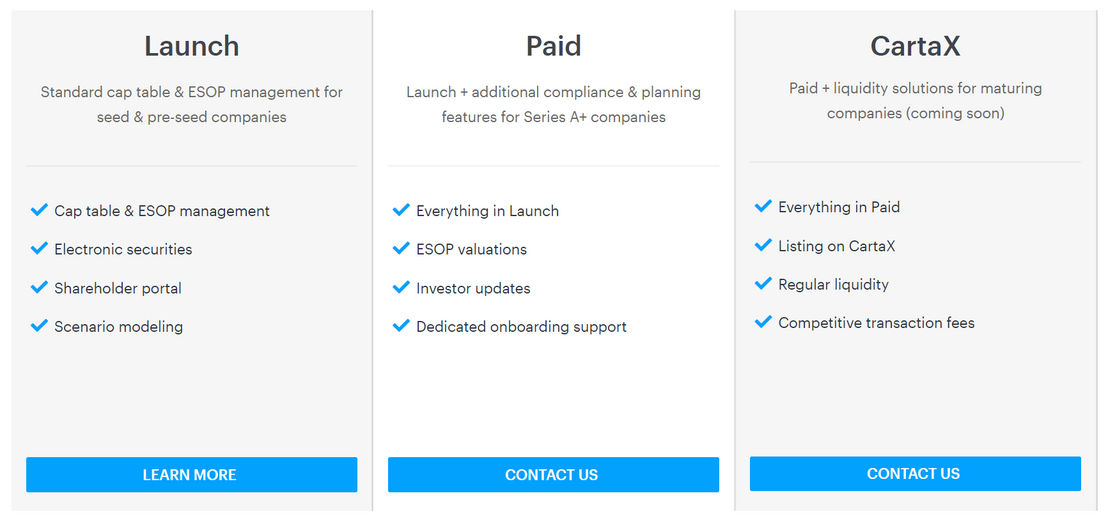 Carta pricing 1