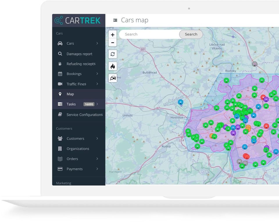 CarTrek screenshot 1