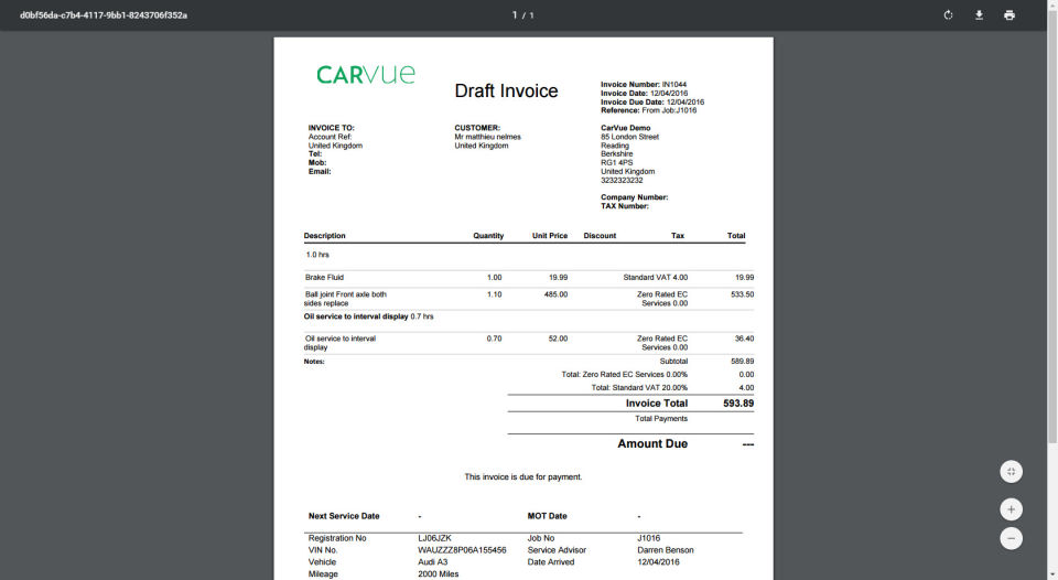 CarVue screenshot 4