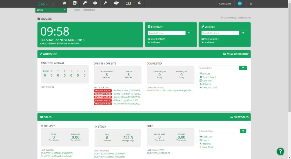 CarVue screenshot 2